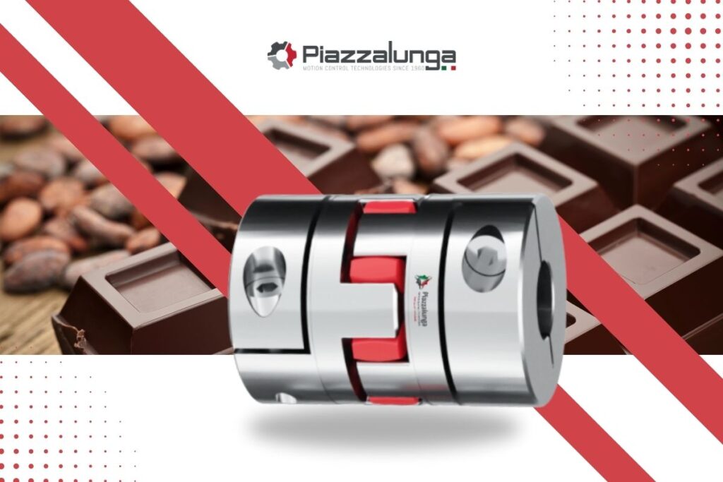02 - Piazzalugna Giunti Serie GSTR nel settore alimentare della cioccolata