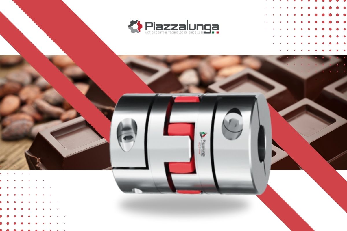 02 - Piazzalugna Giunti Serie GSTR nel settore alimentare della cioccolata
